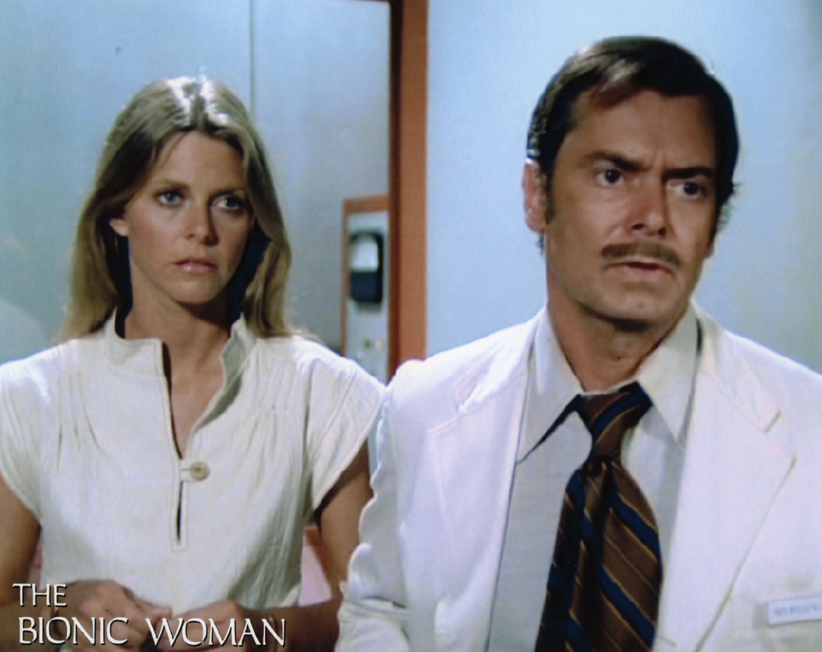 Jaime Sommers and Dr. Rudy Wells