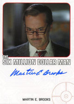 Martin E. Brooks Dr. Rudy Wells Bionic Trading Card